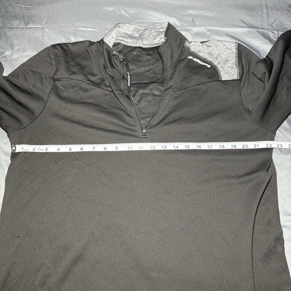 Brooks Jacket Mens L Black 1/4 Zip Running Gym Athletic Shirt Performance - Picture 7 of 9